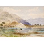 India. Strahan (George, 1839-1911). Manasbal Lake, Kashmir, circa 1900