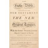 Bible English. The Holy Bible, John Baskerville, 1763