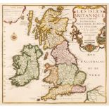 British Isles. De Fer (Nicolas), Les Isles Britanniques..., 1706