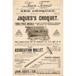 Lawn Tennis and Croquet. 11 volumes, 1899-1904 & 1910-14