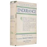 Worsley (Frank Arthur). Endurance, An Epic of Polar Exploration, 1st edition, 1931