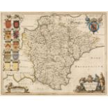 Devon. Blaeu (Johannes), Devonia vulgo Devon-Shire, [1645 or later]