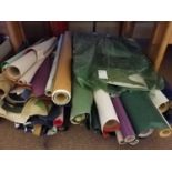 Leather & bookcloth. A selection of leather & bookcloth