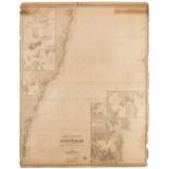 Australia. Imray (James), South and East Coasts of Australia... 1891