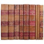 Frontier and Overseas Expeditions from India, plus supplements, 9 volumes, 1907-13