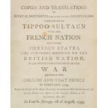 East India Company. Copies and Extracts of Advises to and from India..., 1799-1800