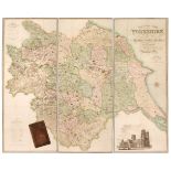 Yorkshire. Teesdale (Henry & Stocking C.), Large scale map of Yorkshire, 1828