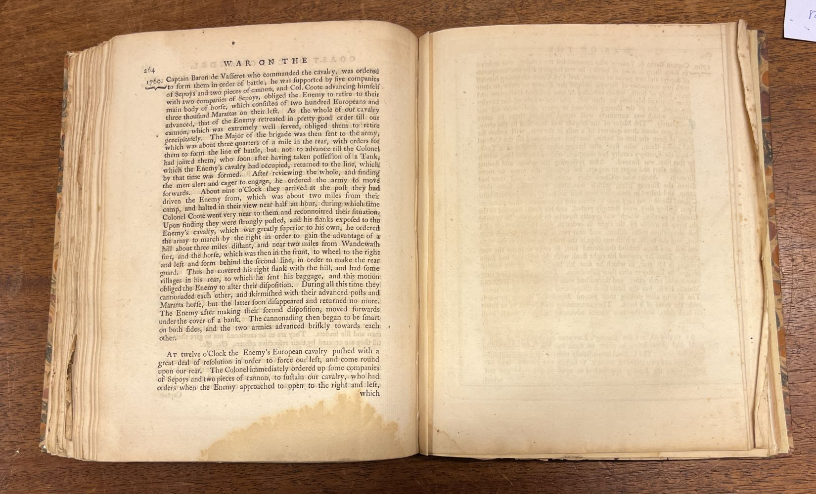 Cambridge (Richard Owen). An Account of the War in India, 1761 - Image 11 of 14