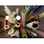 Paper and Bookcloth. An assortment of paper and bookcloth