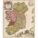 Ireland. Homann (Johann Baptist), Hiberniae Regnum..., 1715