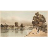 London. Shotter Boys (Thomas). Four topographical views, circa 1843