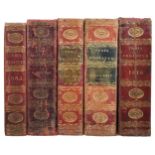 The East-India Register and Directory, 5 volumes, 1805-18