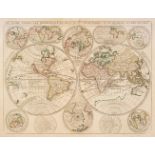 World. Coronelli (Vincenzo Maria), Le Globe Terrestre..., 1742