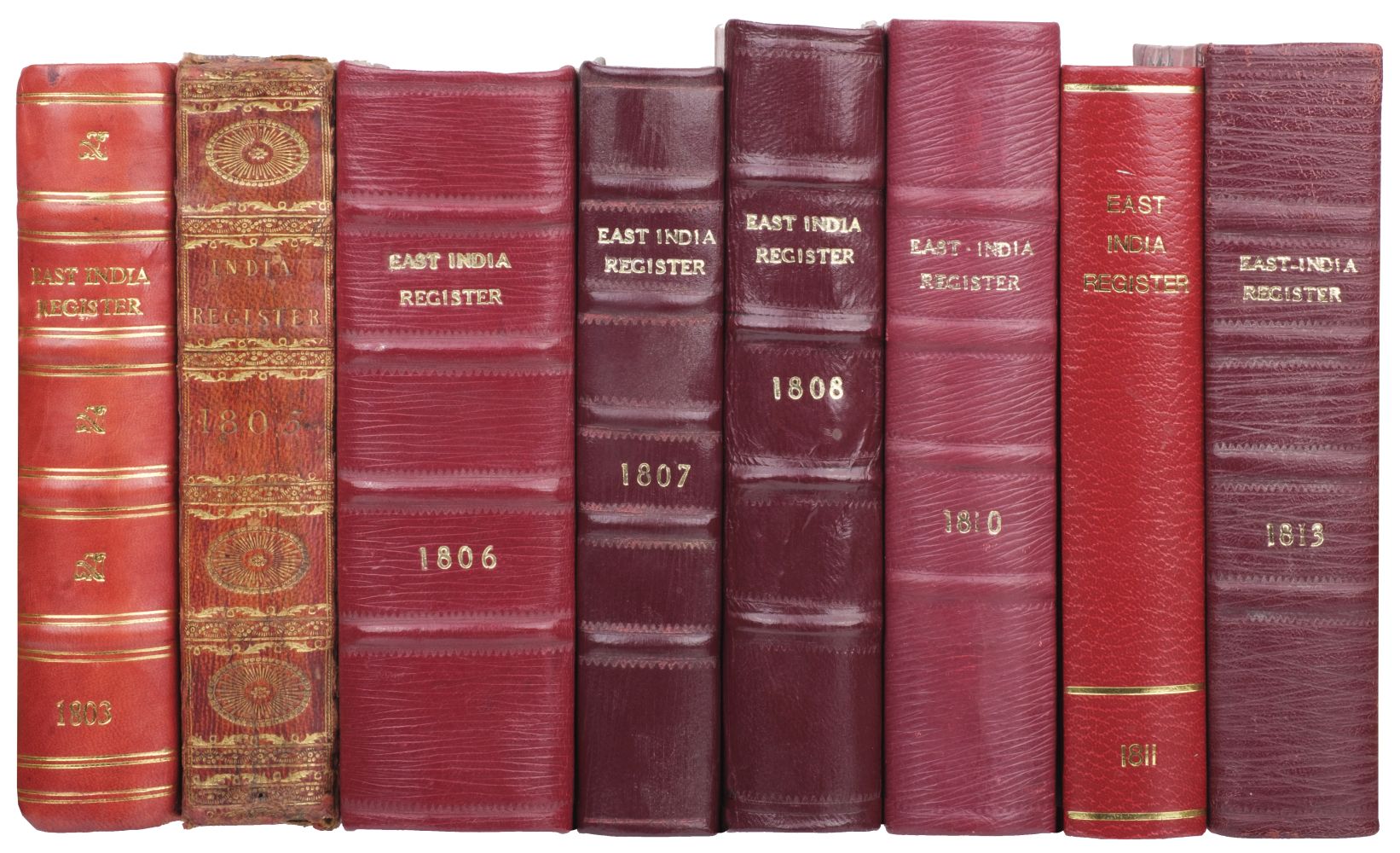 East India Company. An East-India Register and Directory for 1803, with 7 others