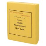 Gold leaf. 20 unused books of Regular deep transfer English gold leaf