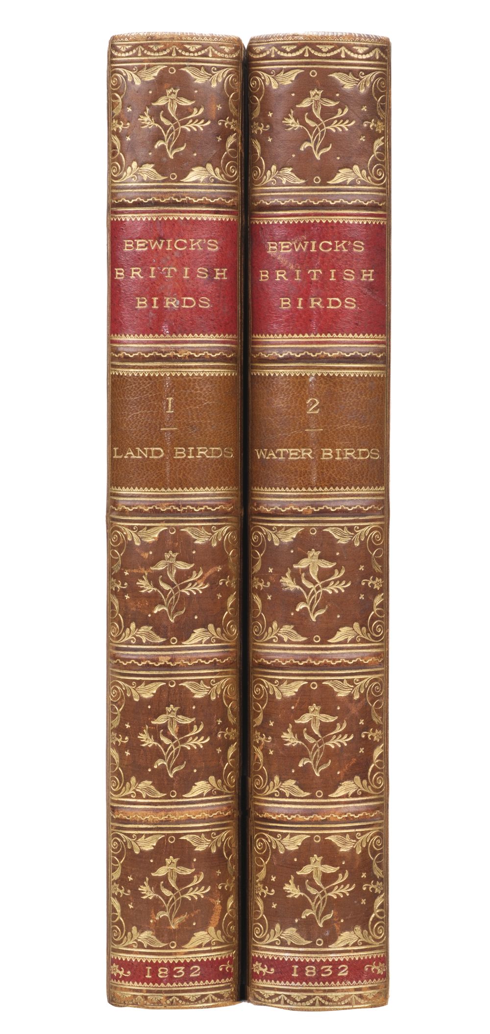 Bewick (Thomas). A History of British Birds, 2 vols., Newcastle, 1832