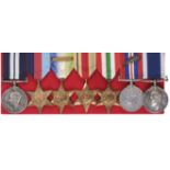 Medals. WWII "Capture of Termoli" DSM group to Petty Officer E.G. Ham, MID, DSM, Royal N