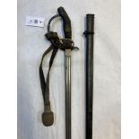 Prussian Sword. A Prussian model 1889 Infantry Officer's sword