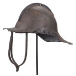 English Civil War. A Cromwellian period 'lobster tail' helmet