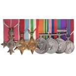 RAF Medals. An OBE medal group to Group Captain W.G. Parry, Provost Marshal, RAF