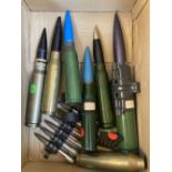 Munitions. Inert 30 mm 170 Oerlikon round and other inert rounds