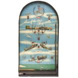 Bagatelle. A 1950s novelty aviation bagatelle games board by Kay toys