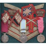 Crimea Medals. A group of three to Colour Sergeant Enoch Sparrow, 48th (Northamptonshire) Foot