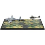 Aircraft Diorama. Dogfight, a fine diorama, showing He219 (Eagle Owl) night fighter