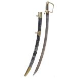 Sword. A George III period hanger