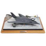 Aircraft Diorama. Shaba F-117A Stealth Desert Storm