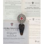 Car Badge. Royal Automobile Club Associate car badge