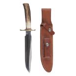 Randall Knife. A Randall Model 1-7, "All Purpose Fighting Knife" late 20th Century