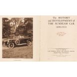 Sunbeam Motor Car Company. The History and Development of the Sunbeam Car 1899-1924