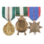 Iraq. A group of three Iraqi medals including Flood Rescue Medal 1954