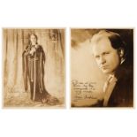 Music Autographs. A large collection of 60 autographs by opera singers, pianists and conductors