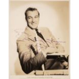 Cooper (Gary, 1901-1961). A vintage signed and inscribed glossy Paramount Pictures photograph