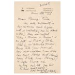 Kipling (Rudyard, 1865-1936). Autograph Letter Signed, 'Rudyard Kipling', 16 June 1926