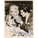 Mansfield (Jayne, 1933-1967). A vintage signed and inscribed glossy photograph