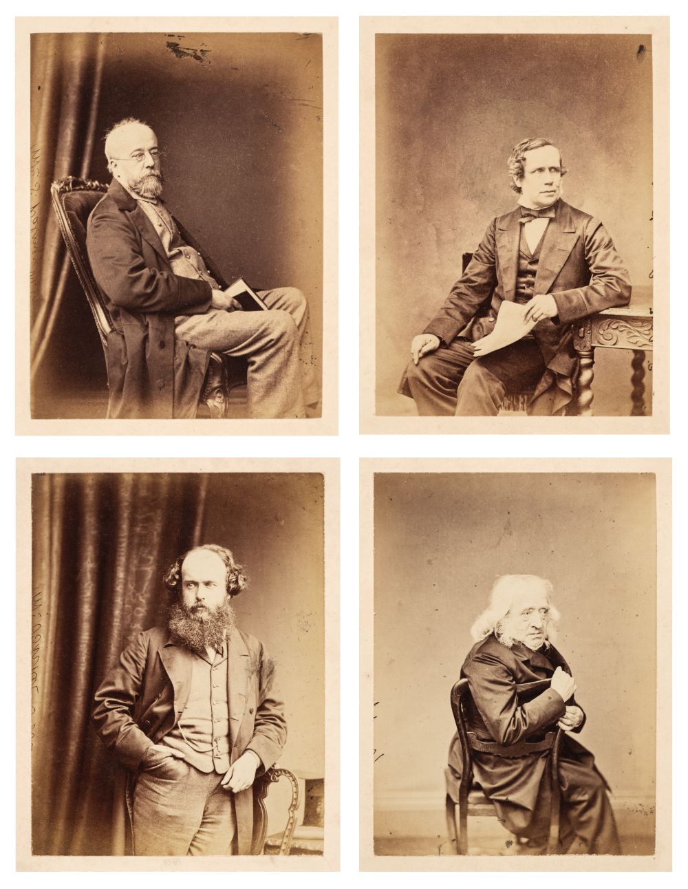 Cundall (Joseph, 1818-1895). Portraits of the Members and Associates of the Society of Painters...