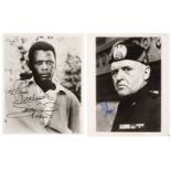 Poitier (Sidney, 1927-2022). A signed glossy photograph