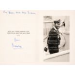 Charles III (Philip Arthur George, 1948-). Signed Christmas and New Year card, 1976