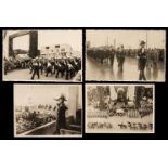 Ataturk (Mustafah Kemal, c. 1881-1938). A series of 9 photographs taken by a member of HMS Malaga