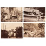 Japan. A group of 10 views in Japan, c. 1870, albumen prints