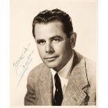 Ford (Glenn, 1916-2006). A vintage signed glossy publicity photograph