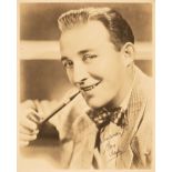 Crosby (Bing, 1903-1977). A vintage signed photograph