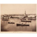 Italy. A group of 26 photographs of Italian views, c. 1850s/1880s, albumen prints