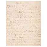 James II (1633-1701). Autograph Letter Signed with initial 'J', Edinburgh, 19 February [1681/2]
