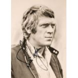 McQueen (Steve, 1930-1980). A signed photograph