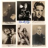 Entertainment Autographs. A good series of 49 signed mostly vintage photographs