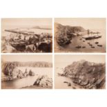 English Views. A group of 18 assorted early English views, 1850s to 1870s, albumen prints